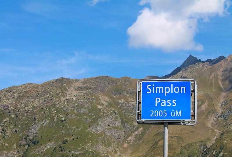 Simplonpass: Schnellste Verbindung zwischen dem Wallis und Italien