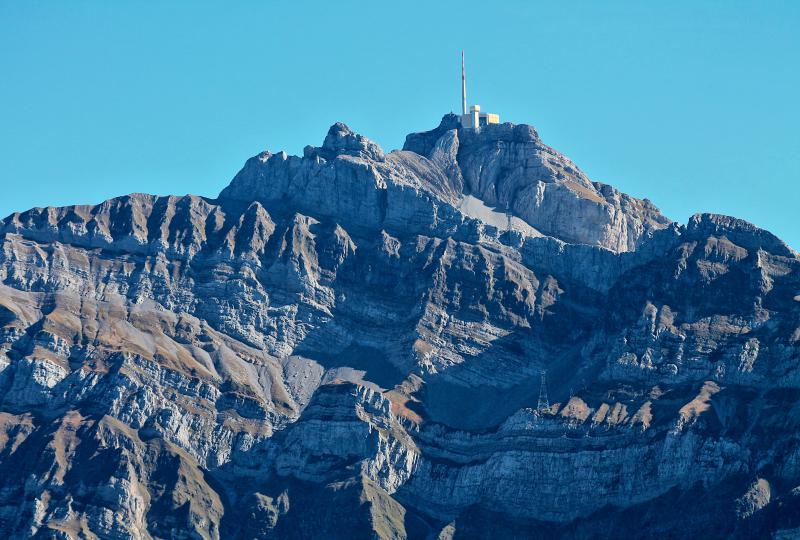 Appenzeller Highlight: Der Säntis von der Hochalp aus gesehen