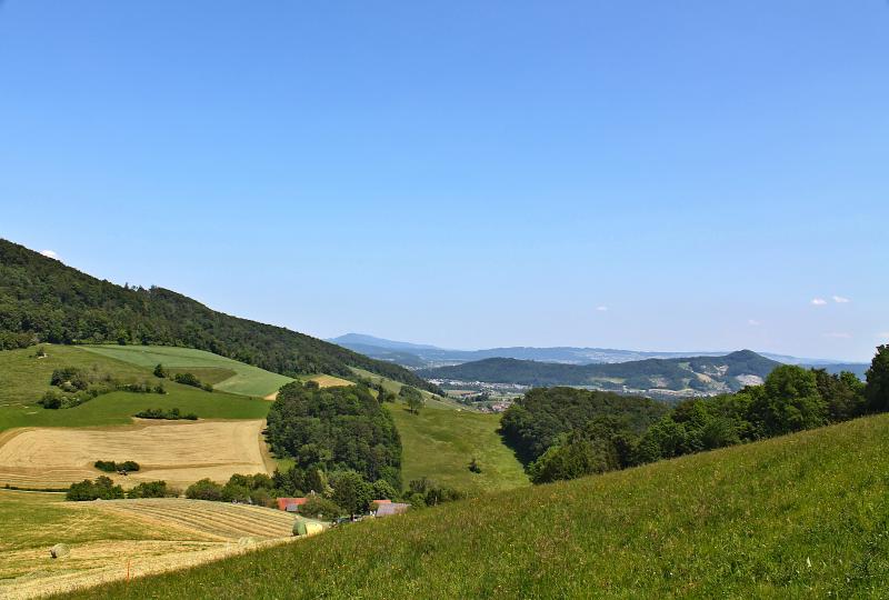 Schenkenberg bei Thalheim: Blick Richtung Schinznach