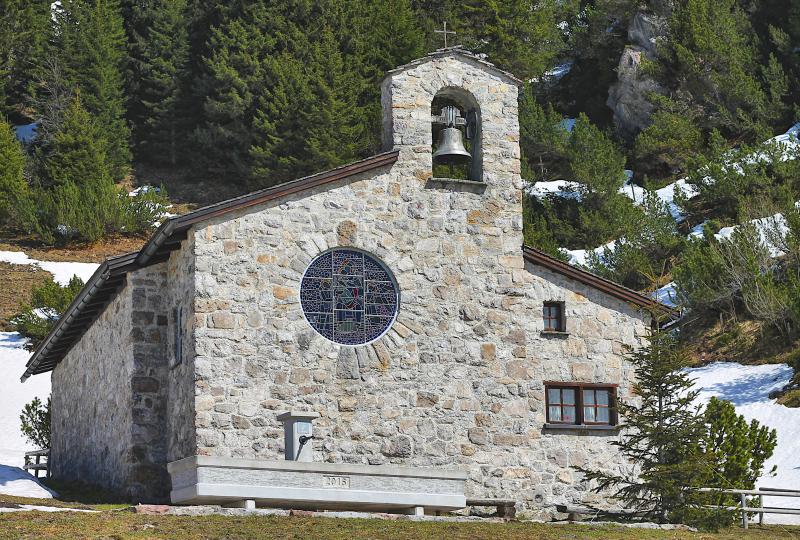 Die Friedenskapelle Malbun entstand in den Jahren 1950 bis 1951