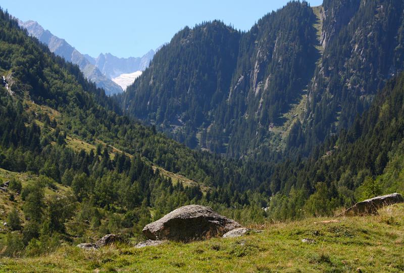 Sichtbar auf der Göscheneralp: Zipfel des Dammagletschers