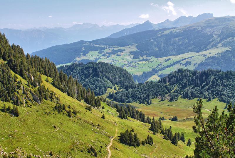 Auf dem Weg zum Alpli: Der Gräppelensee und das sonnige Toggenburg