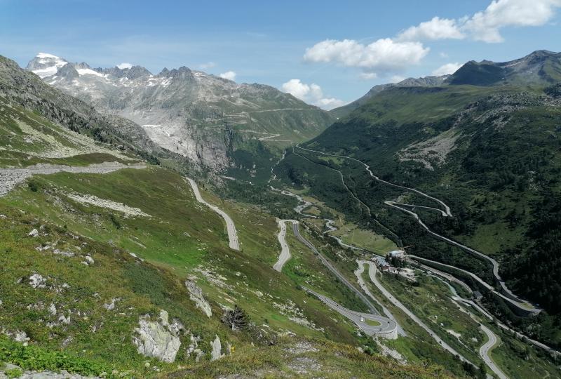 Grimselpass: Von vielen Motorradfahrern favorisiert